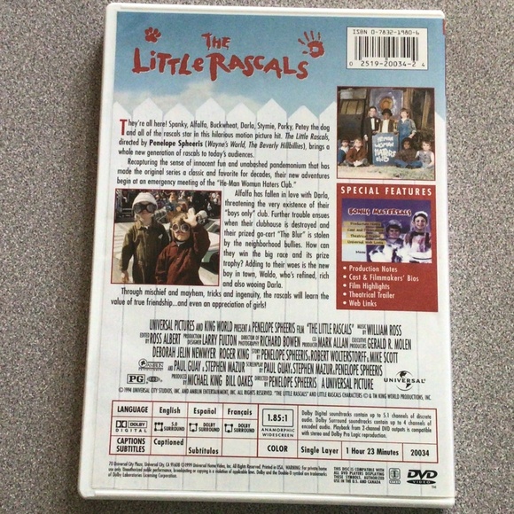 The Little Rascals DVD - Picture 2 of 2